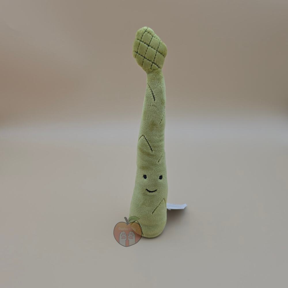 Jellycat Vivacious Vegetable Asparagus - AUTHENTIC - NEW WITH TAGS